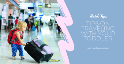 Ensure smooth travelling with your toddler